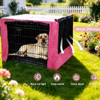 HiCaptain — Cubierta para Jaula de Perro en Poliéster 600D, Resistente al Viento y al Agua, para Uso Interior y Exterior
