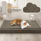 WNPETHOME — Cama Ortopédica Impermeable con Funda Lavable y Base Antideslizante para Perro
