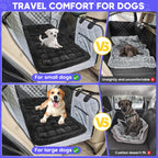 Loiion — Cama para Perro con Diseño Escocés y Funda Protectora para Sofá