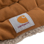 Carhartt Firm Duck — Cama Acolchada Lavable con Sherpa para Perro