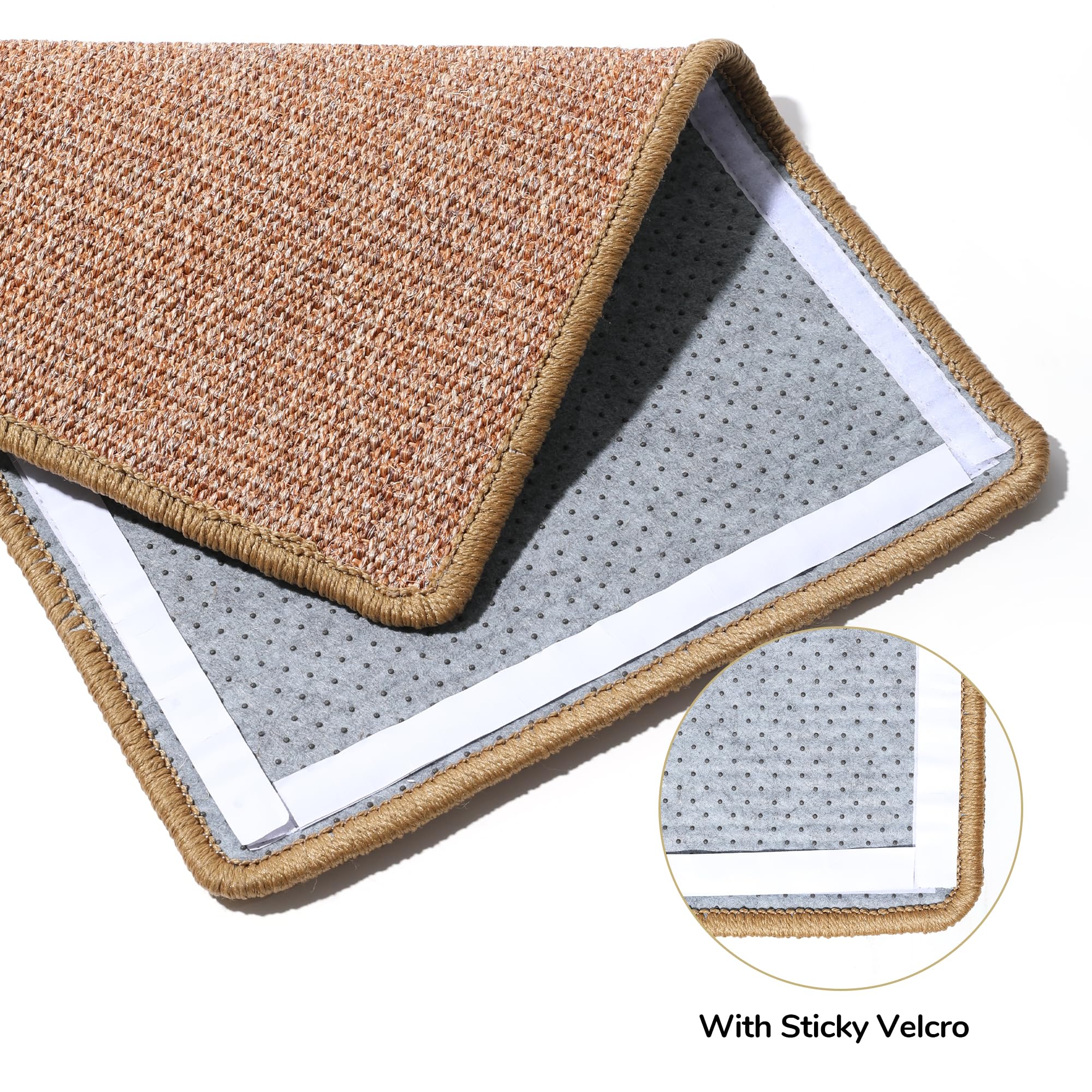 FUKUMARU — Tapete Rascador de Sisal Natural para Gato | Protege Tapetes y Sofás