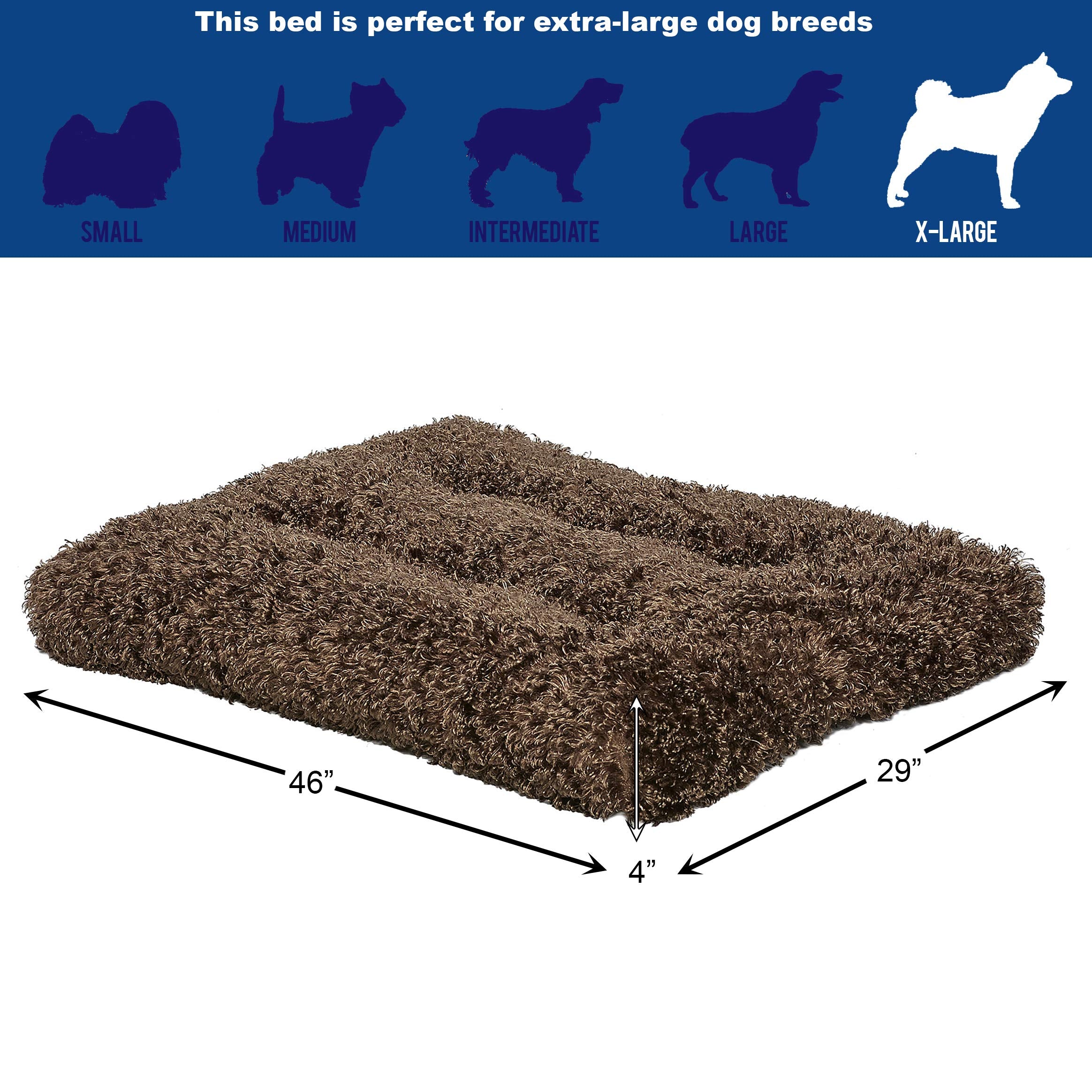 Midwest Homes for Pets Deluxe — Cama Super Suave para Perro y Gato, Compatible con Jaulas, Lavable en Lavadora