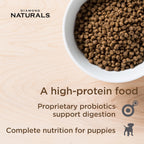 Diamond Naturals Small & Medium Breed Puppy — Croquetas con Pollo y Arroz para Cachorros de Razas Pequeñas y Medianas