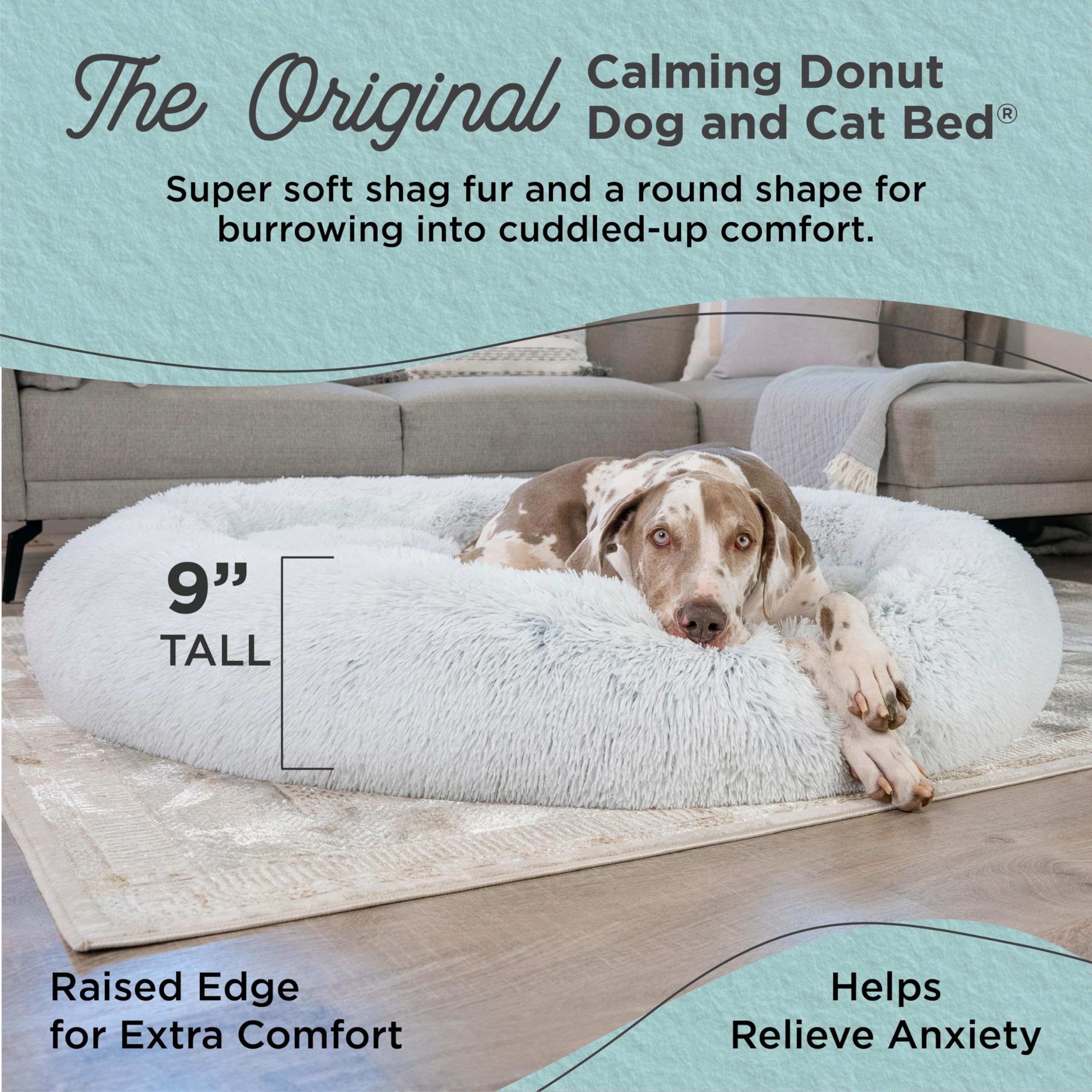 Best Friends by Sheri — Tapete Cama Suave y Reconfortante para Mascotas