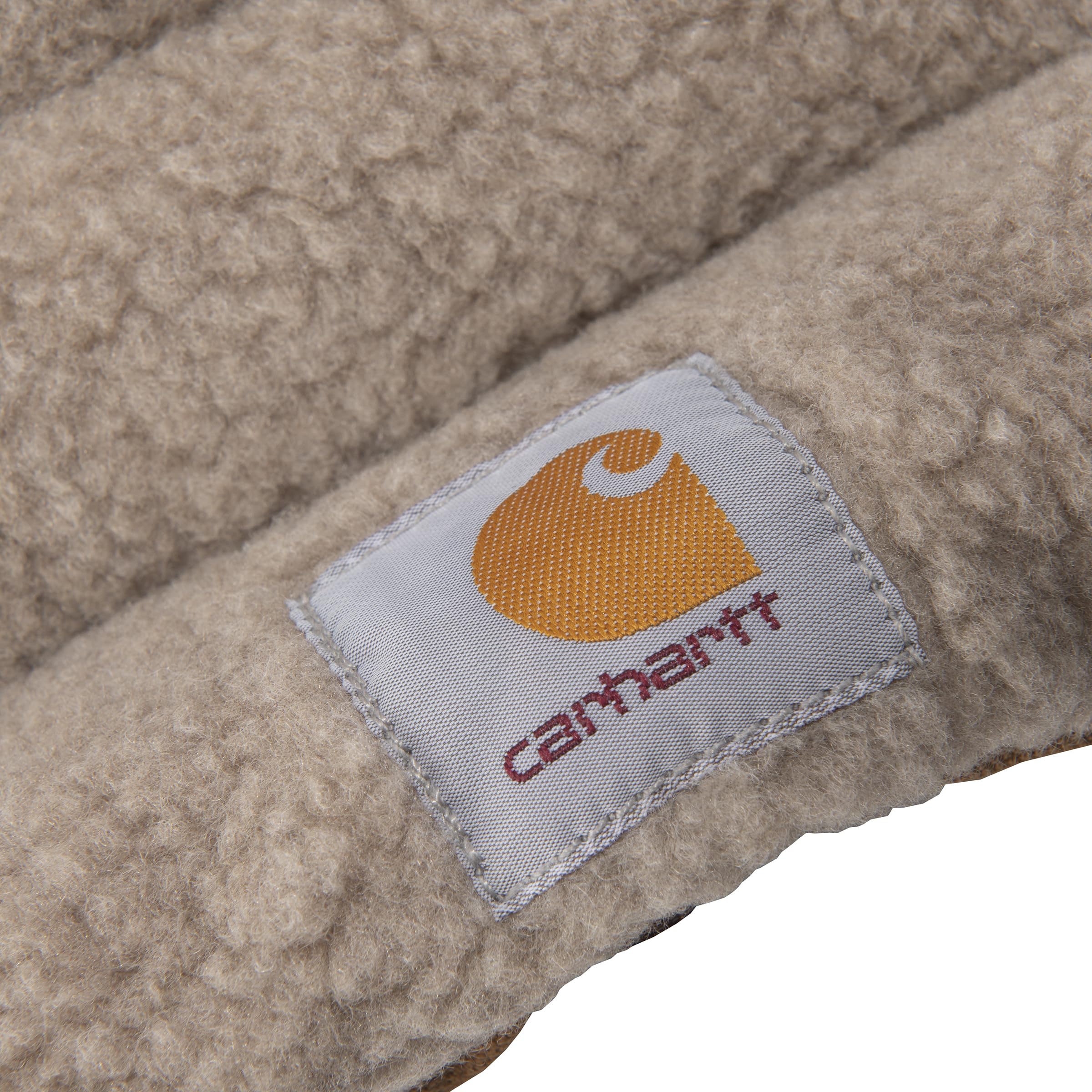 Carhartt Firm Duck — Cama Acolchada Lavable con Sherpa para Perro