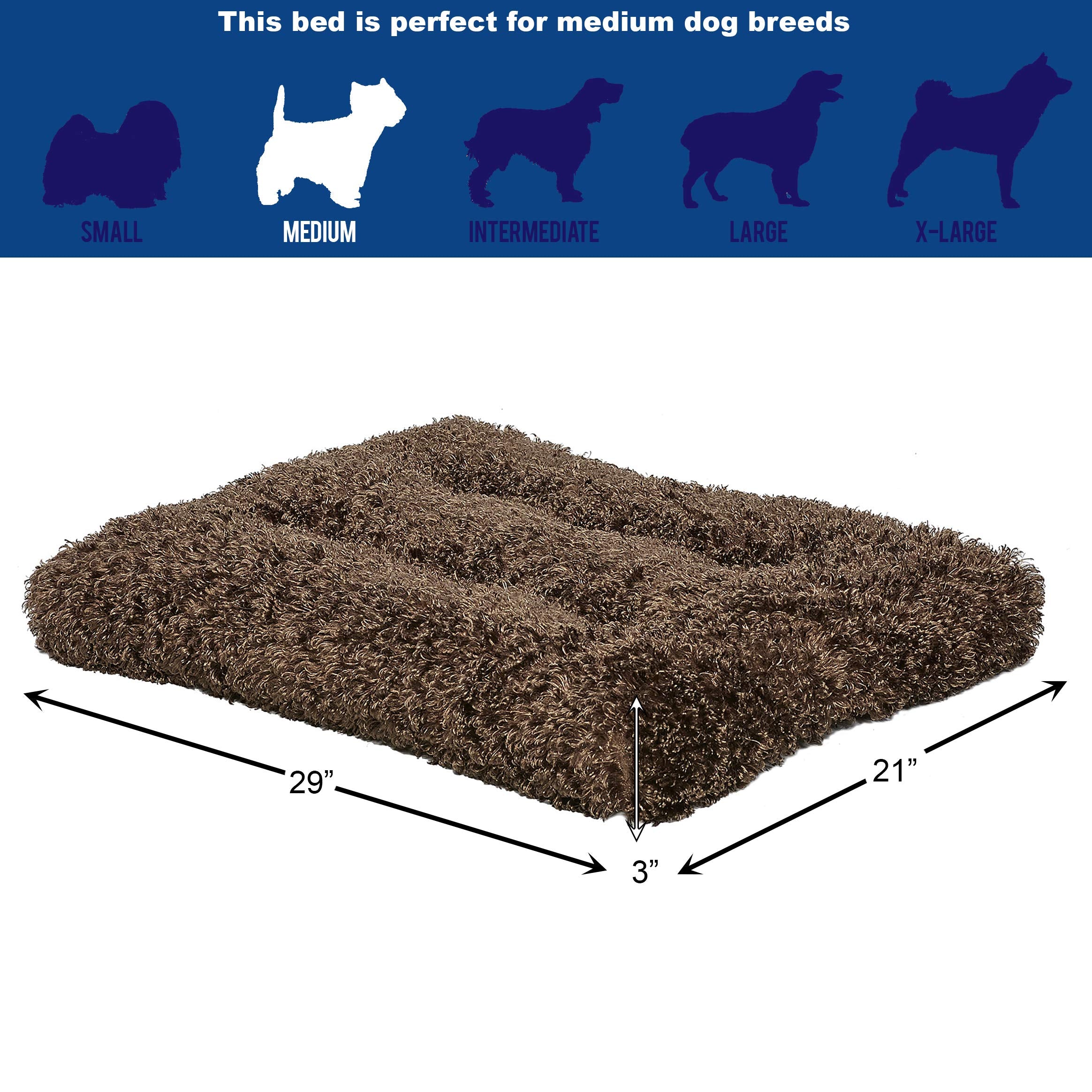 Midwest Homes for Pets Deluxe — Cama Super Suave para Perro y Gato, Compatible con Jaulas, Lavable en Lavadora
