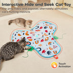 Potaroma Hide and Seek — Juguete Interactivo Escondite para Gato