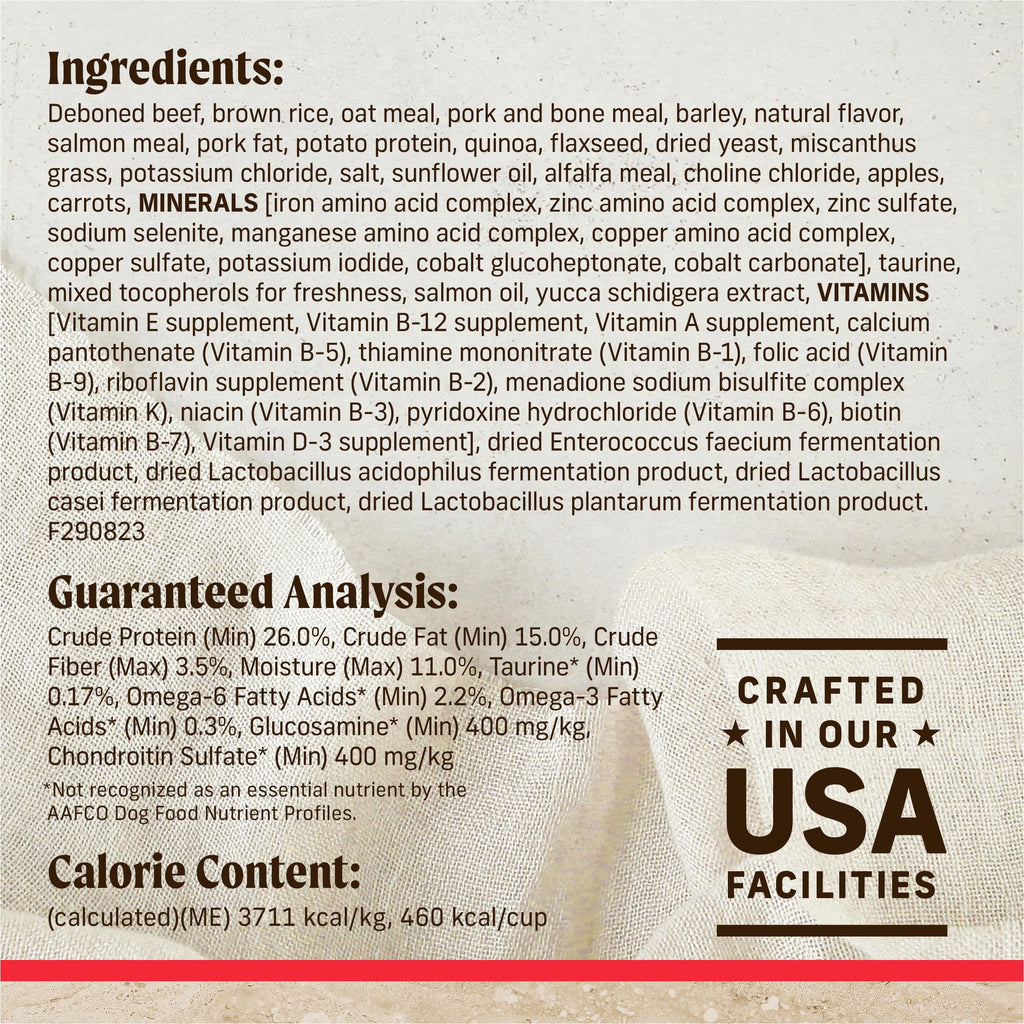 Merrick Classic Healthy Grains — Croquetas con Granos Saludables y Carne Real para Perro