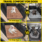 Loiion — Cama para Perro con Diseño Escocés y Funda Protectora para Sofá