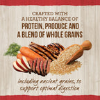Merrick Classic Healthy Grains — Croquetas con Granos Saludables y Carne Real para Perro