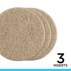 Fluval Almohadilla Removedora de Amoniaco para Filtros FX4 y FX6 — Medio Filtrante Químico y Mecánico 2 en 1, Paquete de 3 Unidades