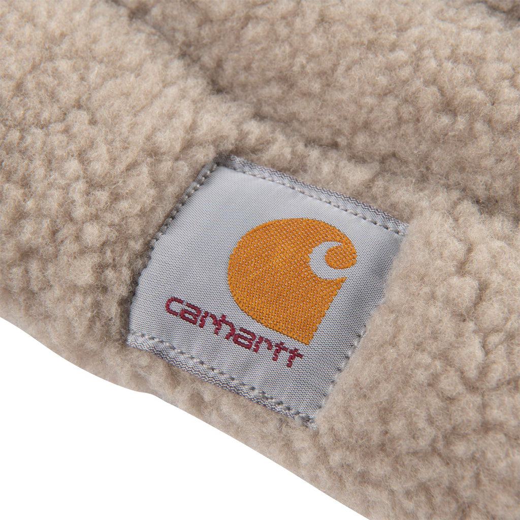 Carhartt Firm Duck — Cama Acolchada Lavable con Sherpa para Perro
