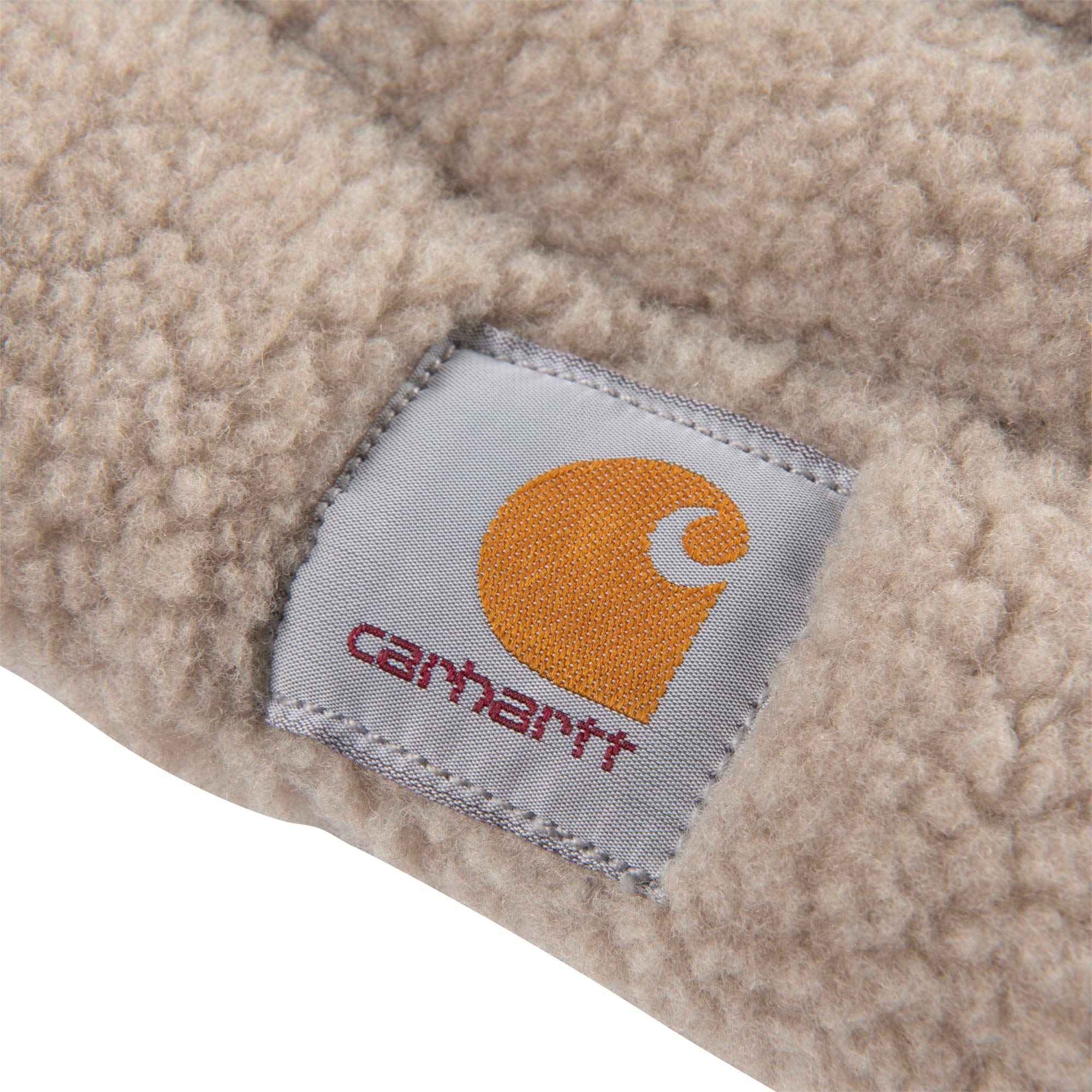 Carhartt Firm Duck — Cama Acolchada Lavable con Sherpa para Perro