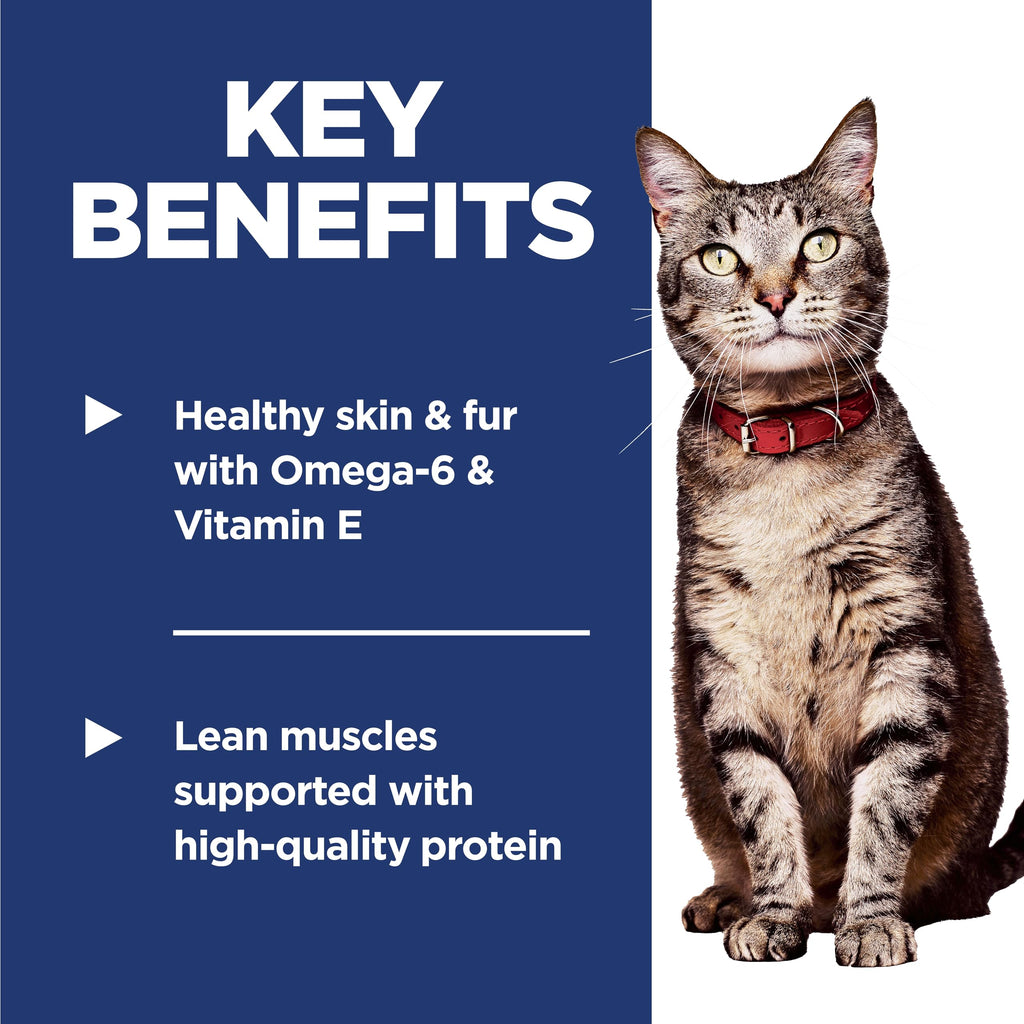 Hill's Science Diet Adult 1-6 — Alimento Seco de Nutrición Premium para Gato Adulto