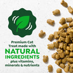 Greenies Feline — Premios Dentales Naturales para Gato Adulto, Sabor Atún Tentador