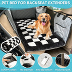Loiion — Cama para Perro con Diseño Escocés y Funda Protectora para Sofá