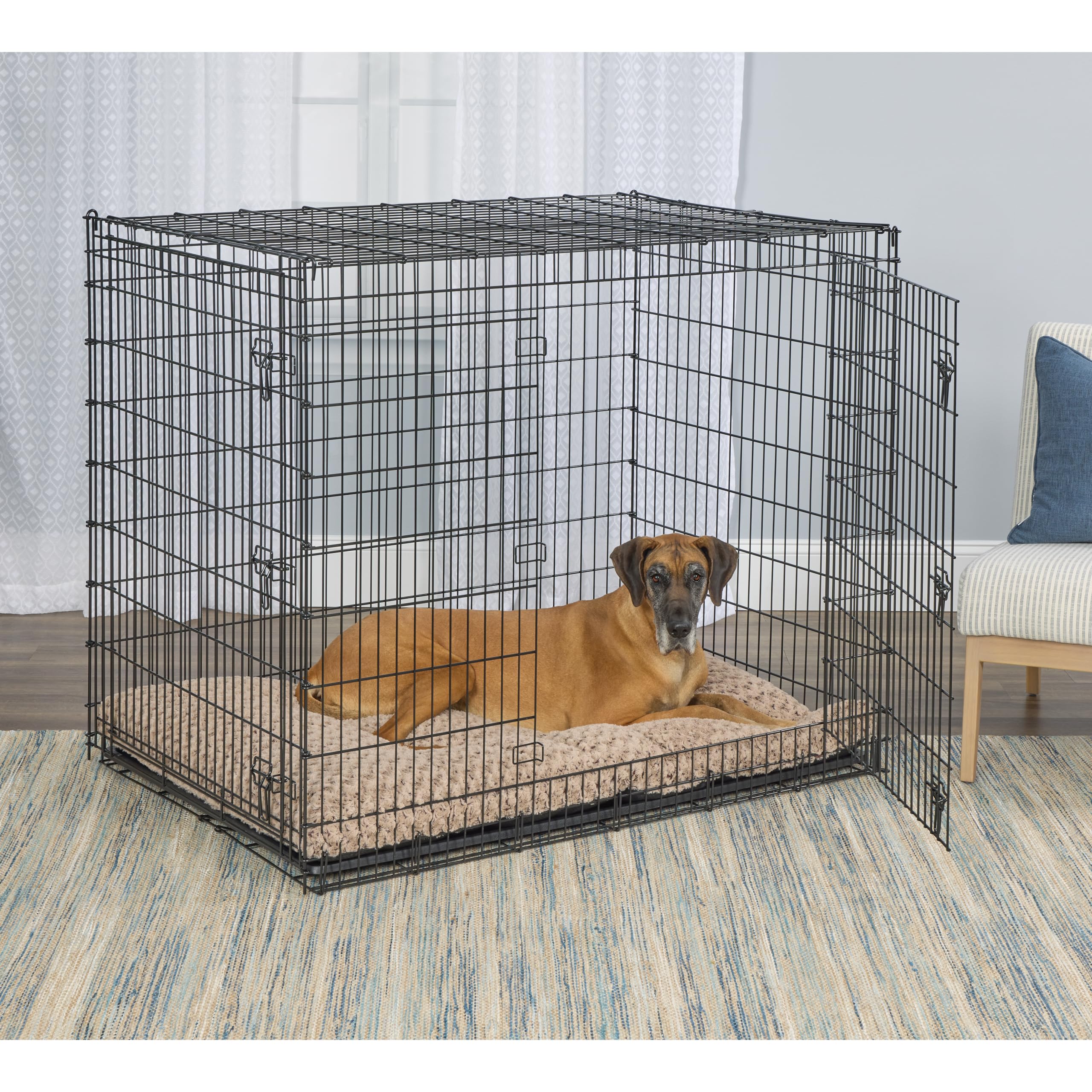 Midwest Homes for Pets Deluxe — Cama Super Suave para Perro y Gato, Compatible con Jaulas, Lavable en Lavadora