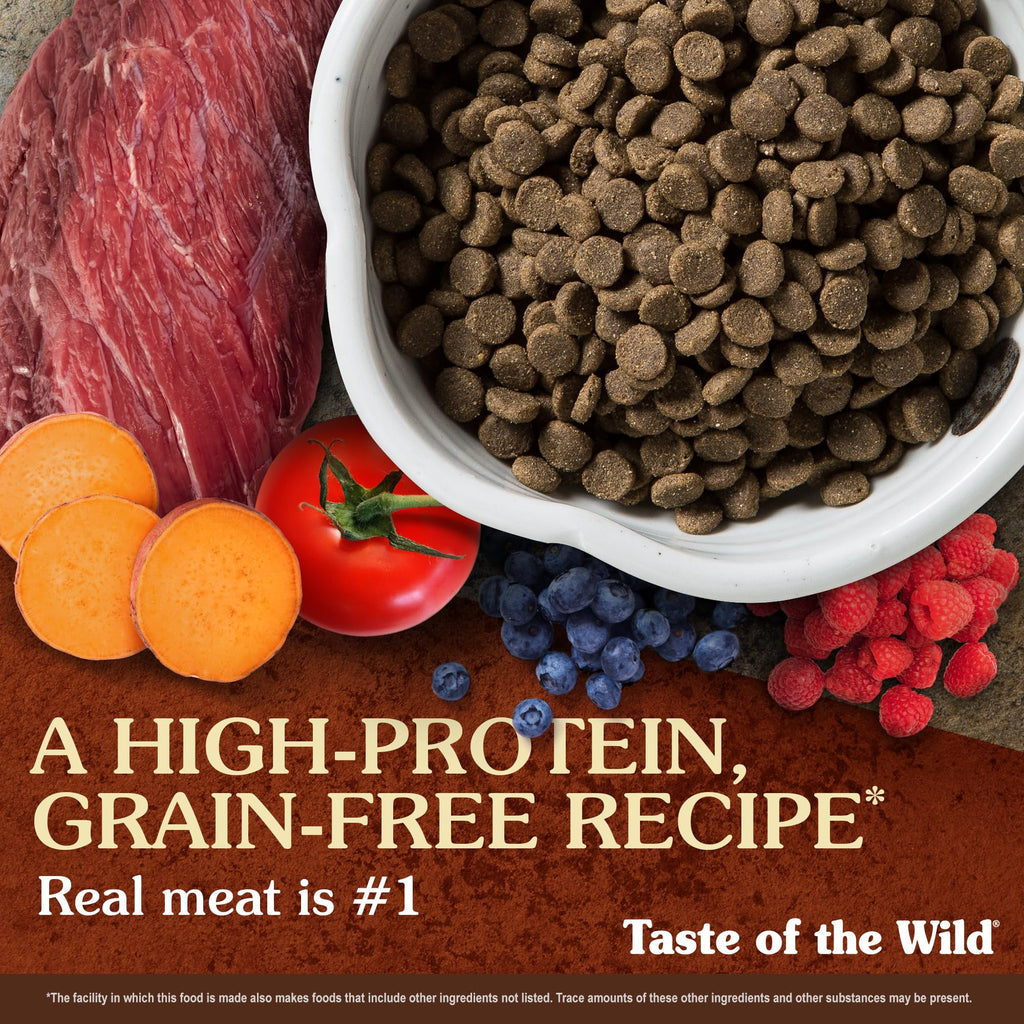 Taste of the Wild High Prairie — Croquetas sin Granos para Perro