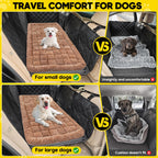 Loiion — Cama para Perro con Diseño Escocés y Funda Protectora para Sofá