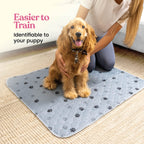 Tapete Entrenador Lavable y Reutilizable para Perros — Protección Impermeable Súper Absorbente contra Orina, Paquete de 2