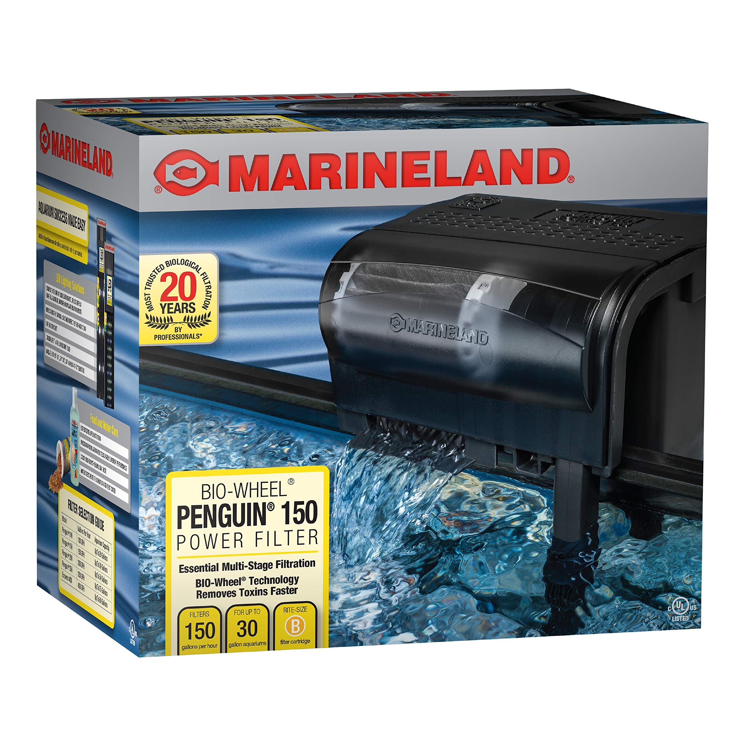 ML FLTR Emperor 400BD CT — Filtro Purificador de Agua para Acuarios y Mascotas